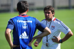 FOOTBALL : Entrainement et effectif de Lyon - Ligue 1 - 18/07/2012