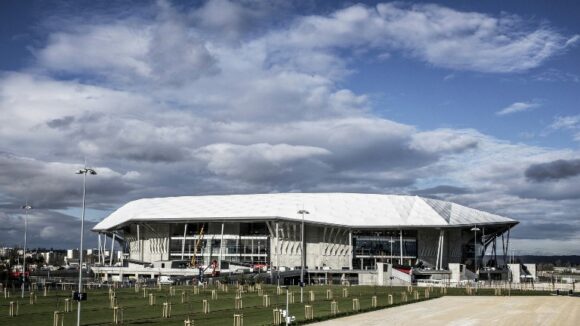 Le Parc OL à son ouverture en janvier 2016