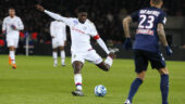 Samuel Umtiti avec l'OL