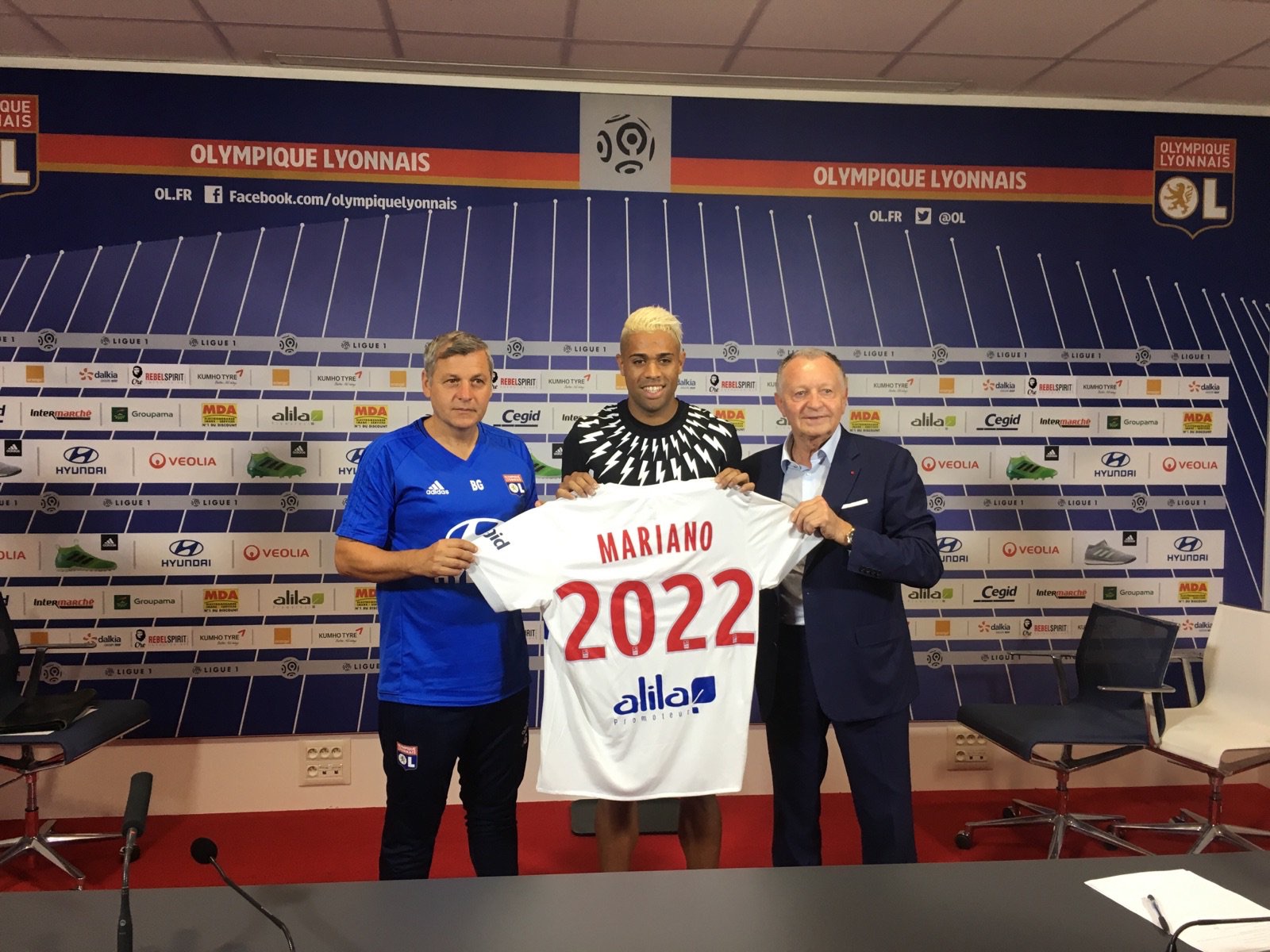 Maillot OL Mariano DIAZ Maillot OL Mariano DIAZ