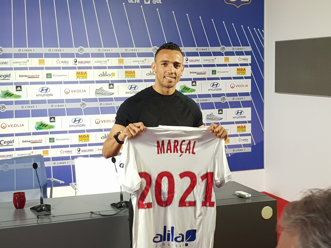 Maillot Olympique Lyonnais MARCAL Maillot Olympique Lyonnais MARCAL