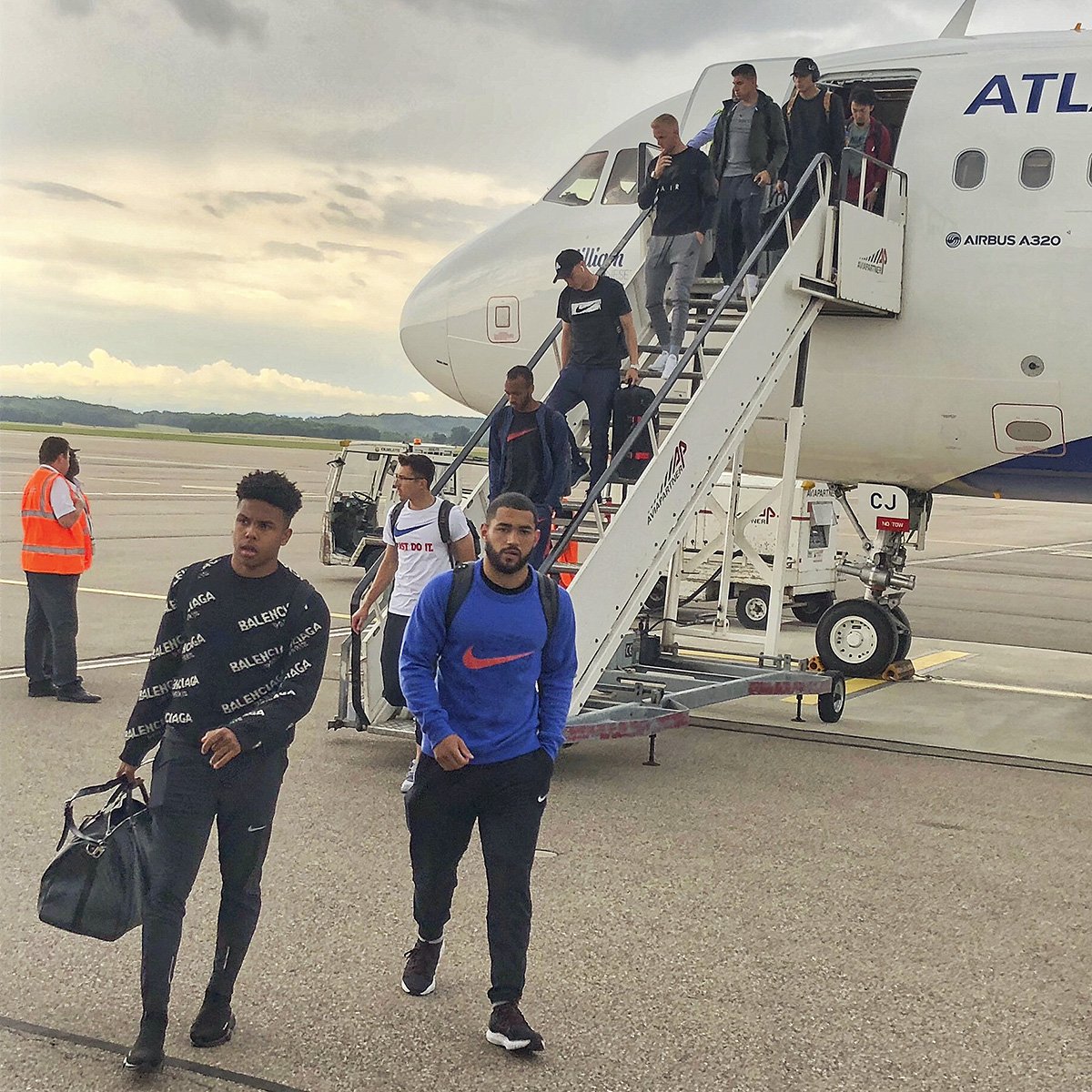 France - USA : les Américains sont arrivés à Lyon