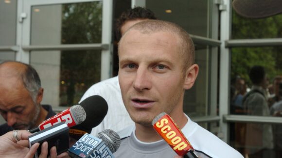 Florent Balmont au moment de son départ de l'OL