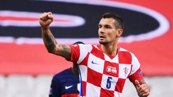 Dejan Lovren avec la sélection de la Croatie