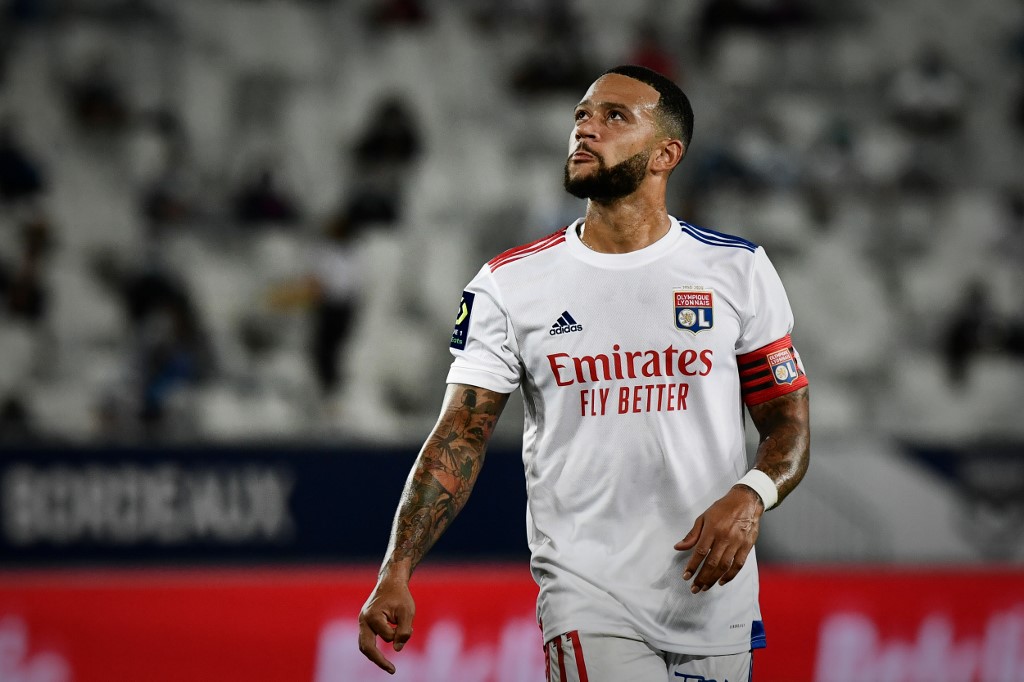 Memphis Depay, ancien capitaine de l'OL