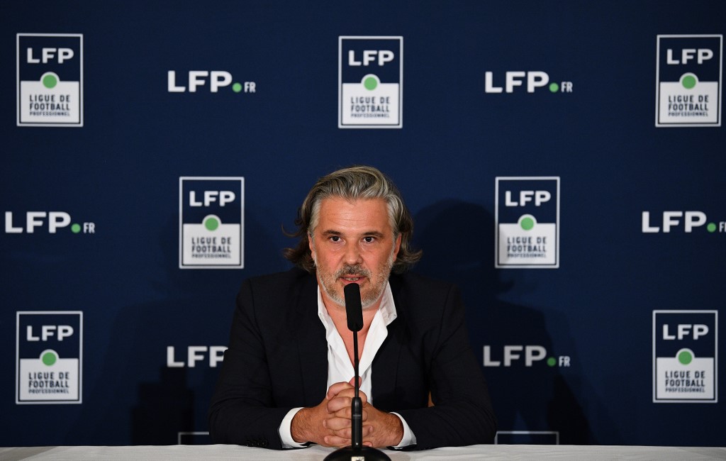 Vincent Labrune, président de la LFP