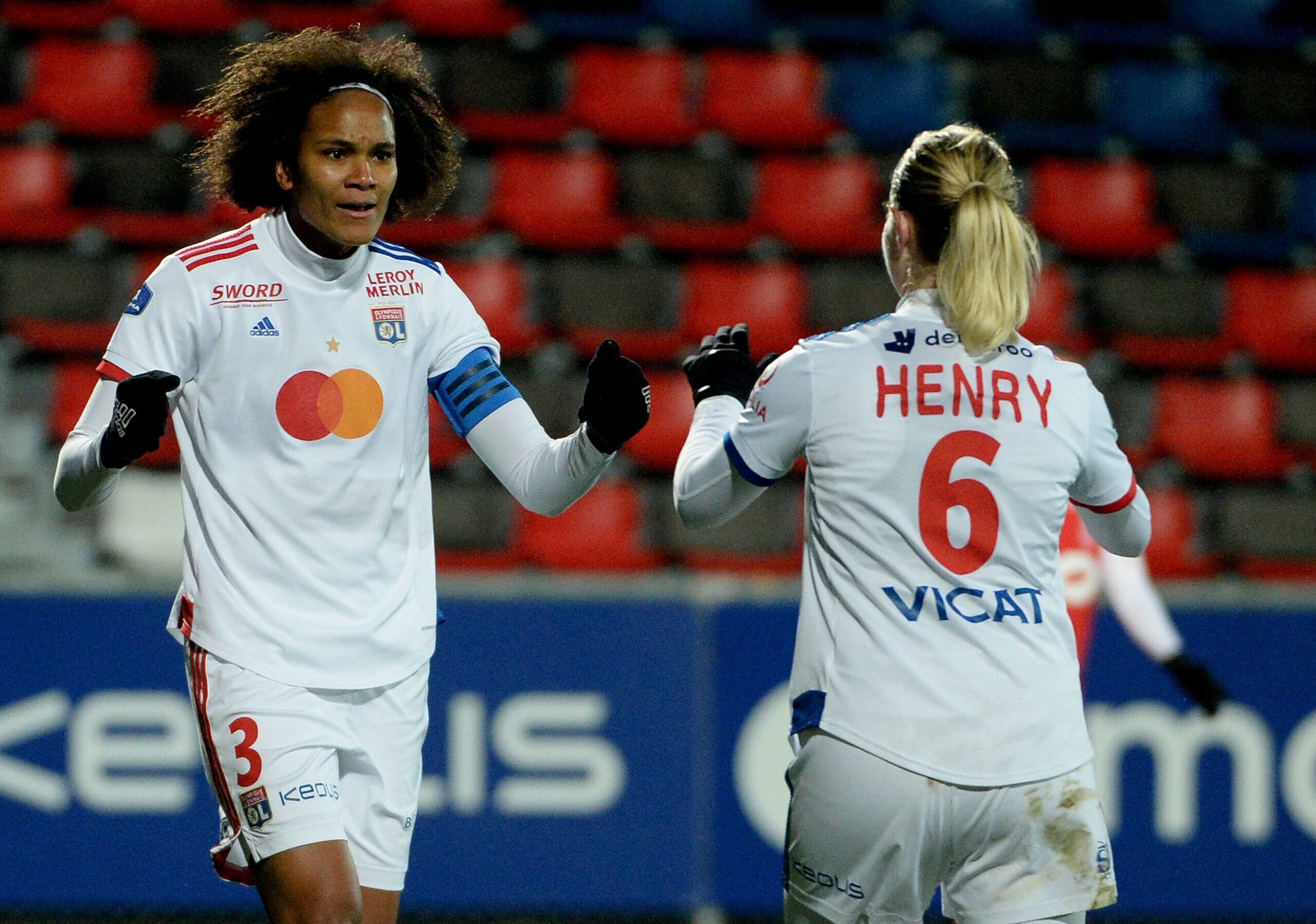 Wendie Renard et Amandine Henry