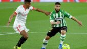 Nabil Fekir avec le Real Betis contre le FC Séville