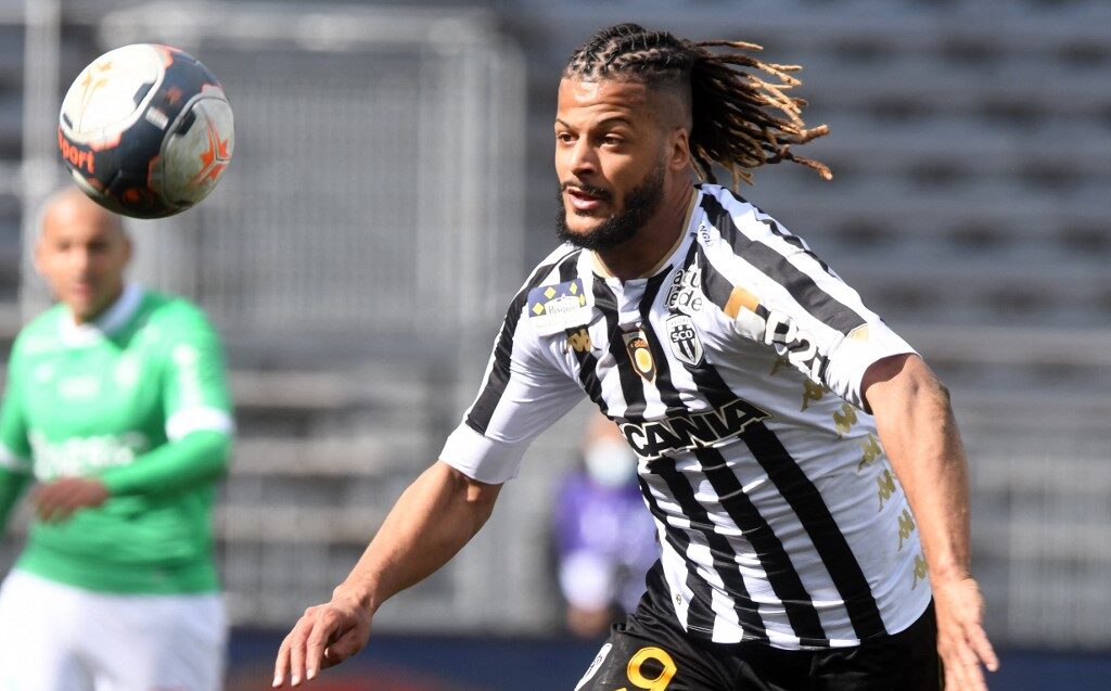 Maillot Foot Angers SCO Loïs Diony - Porté Et Signé - Saison 2023-2024