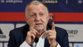 Jean-Michel Aulas en conférence de presse