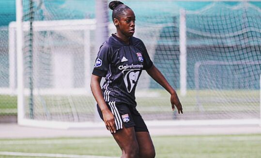 Kysha Sylla sous le maillot de l'OL