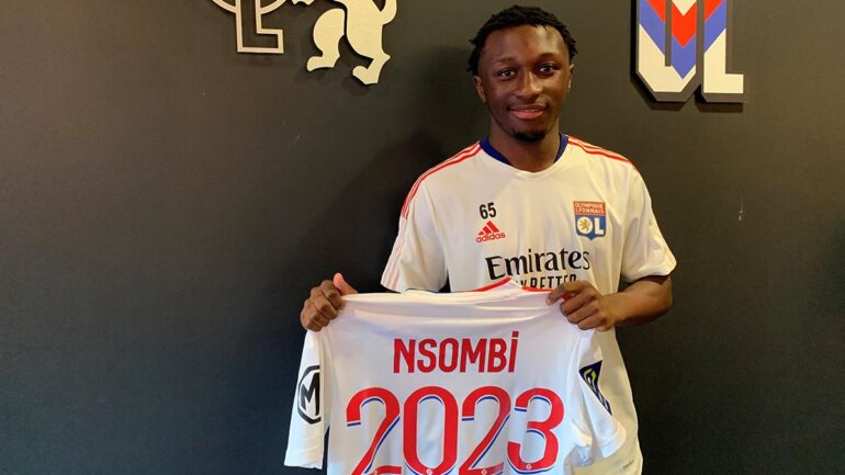 Gaël Nsombi, ancien attaquant de l'OL