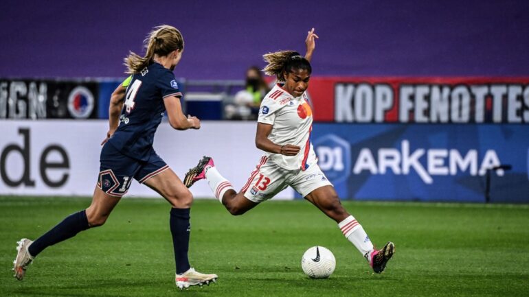 Catarina Macario contre le PSG