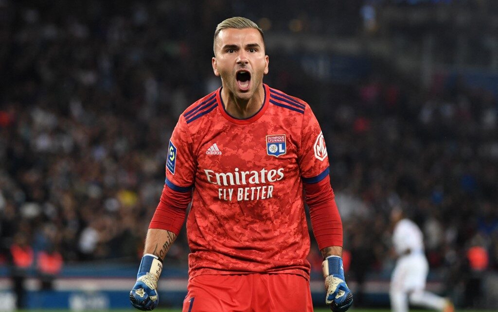 Anthony Lopes, gardien de l'OL