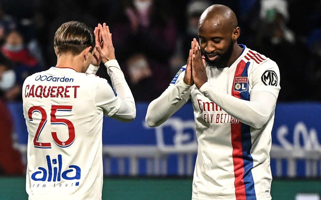 Maxence Caqueret et Moussa Dembélé