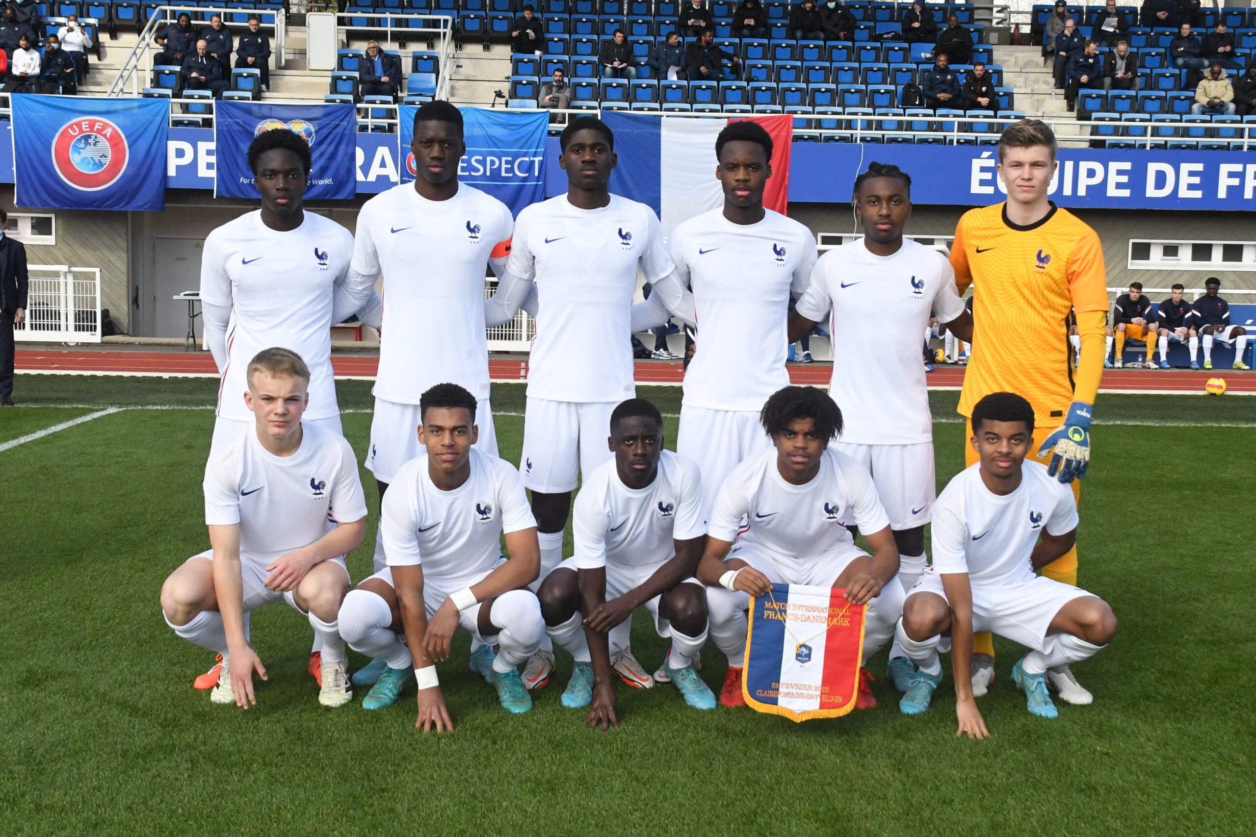 Euro U17 Sarr (OL) et l'équipe de France affrontent le Portugal