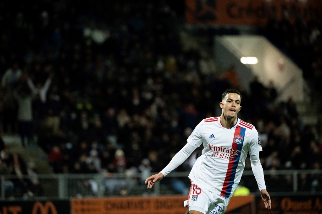 Romain Faivre, joueur offensif de l'OL