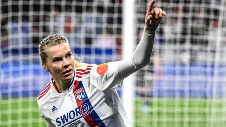 Ada Hegerberg, attaquante de l'OL