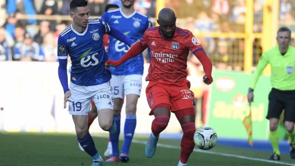 Moussa Dembélé contre Strasbourg