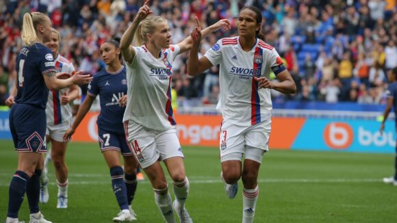 Wendie Renard et Ada Hegerberg (OL)