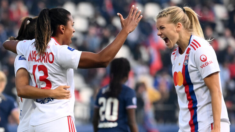 Ada Hegerberg et Catarina Macario