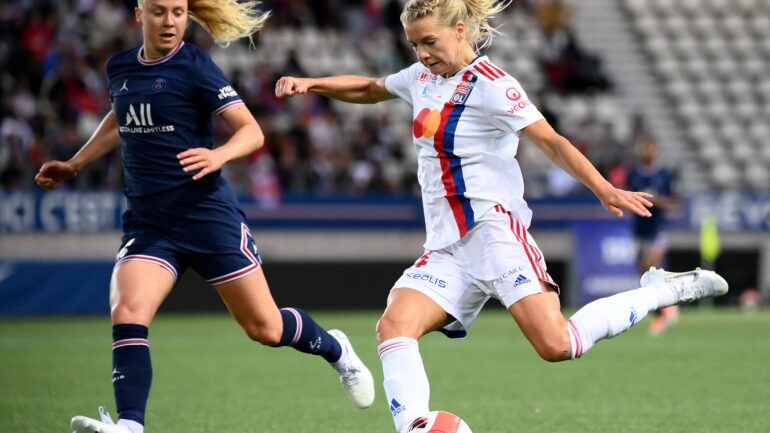 Ada Hegerberg lors de PSG - OL