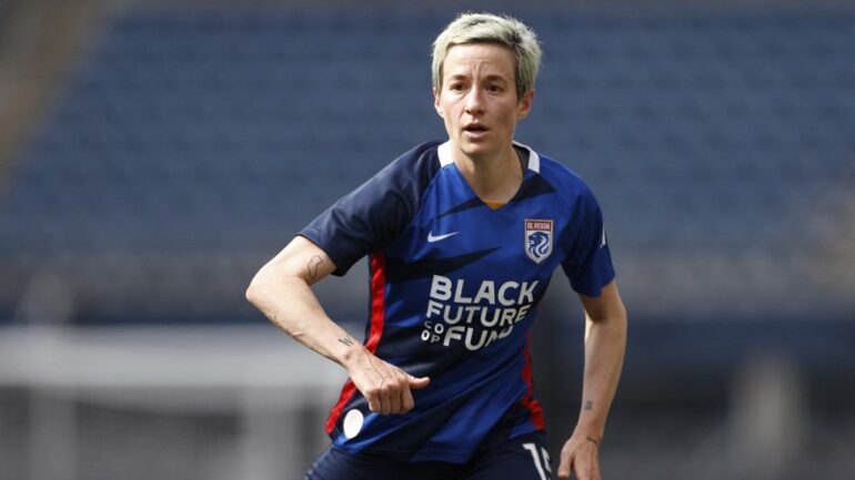 Megan Rapinoe lors de Washington - OL Reign