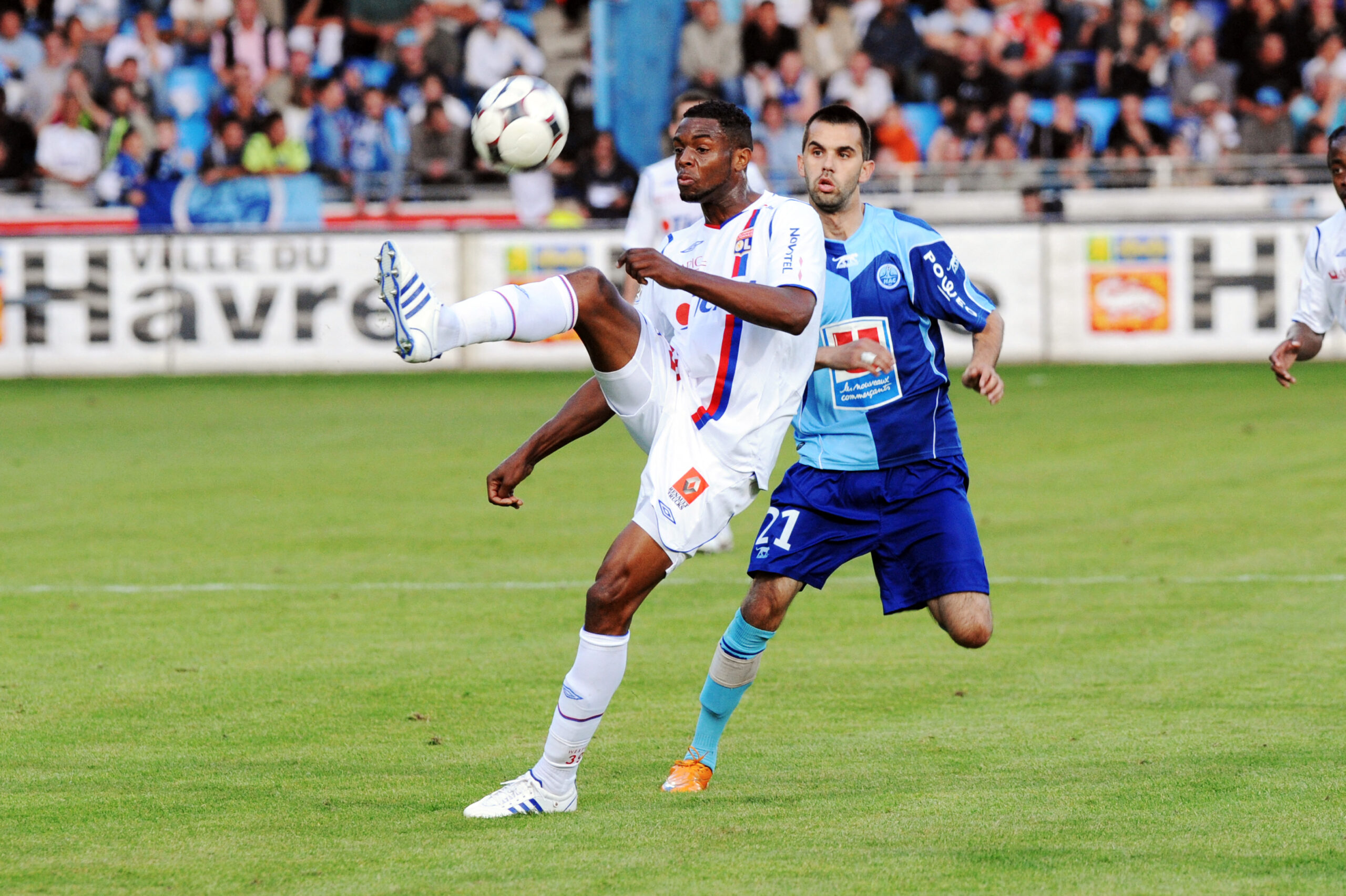 Frédéric Piquionne lors de Le Havre - OL