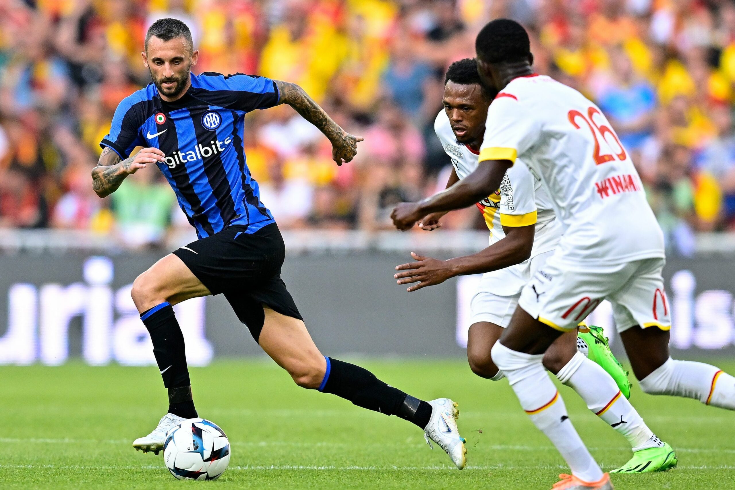 OL l'Inter Milan effectue une préparation à l'accent français