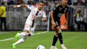 Malo Gusto contre l'AC Ajaccio