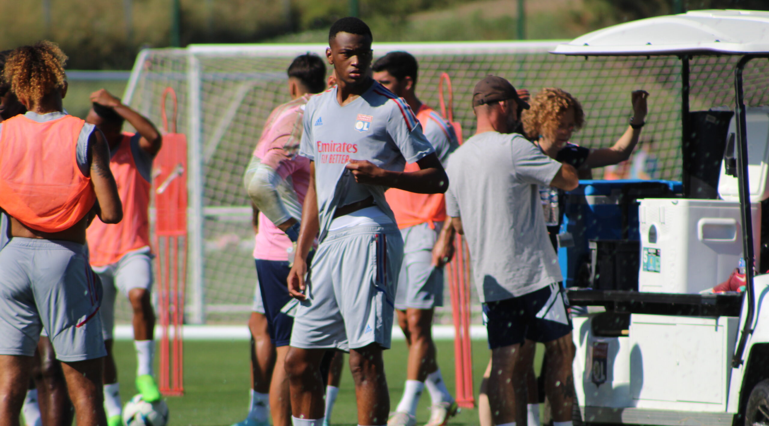 Sekou Lega, attaquant de l'OL