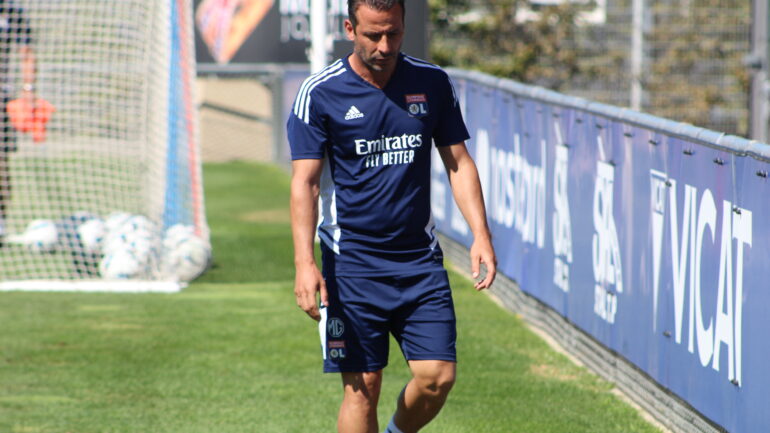 Ludovic Giuly, entraineur adjoint à l'OL