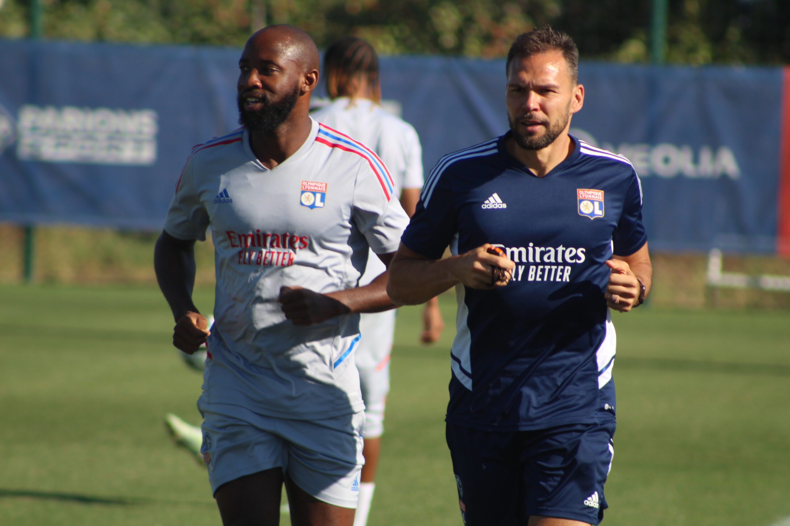 Moussa Dembélé en compagnie de Cédric Uras