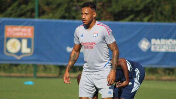 Corentin Tolisso à l'entraînement