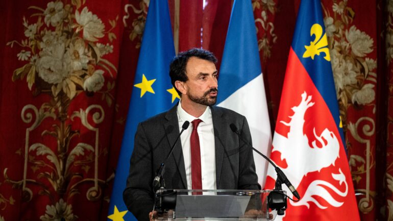 Grégory Doucet, maire de Lyon