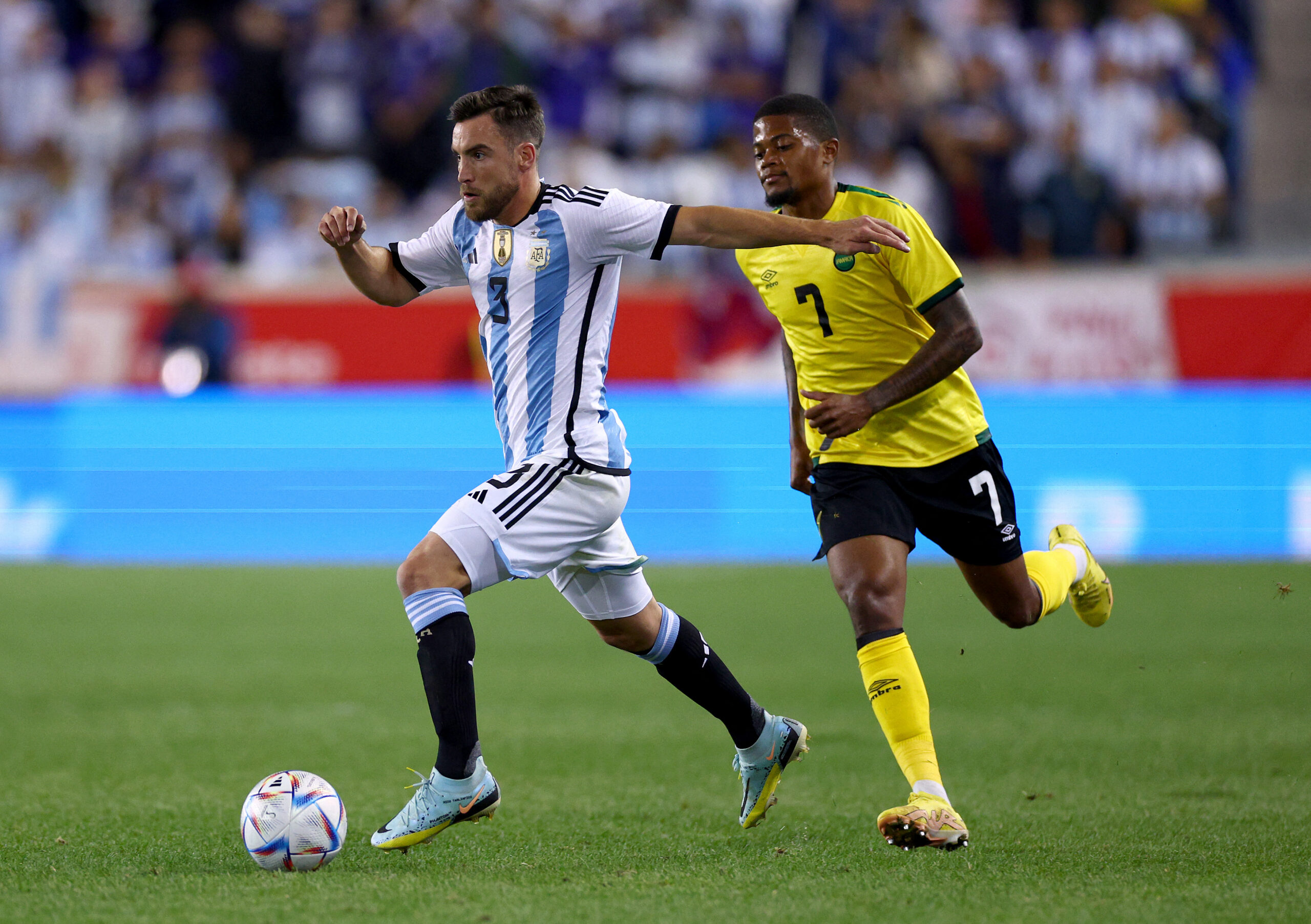 Tagliafico y Argentina vencen a Jamaica