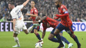 Alexandre Lacazette lors d'OM - OL