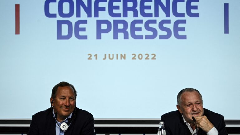 Jean-Michel Aulas et John Textor