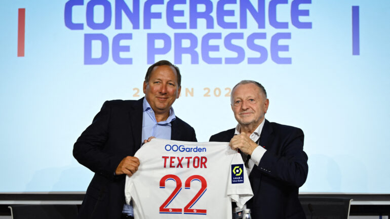 Jean-Michel Aulas et John Textor