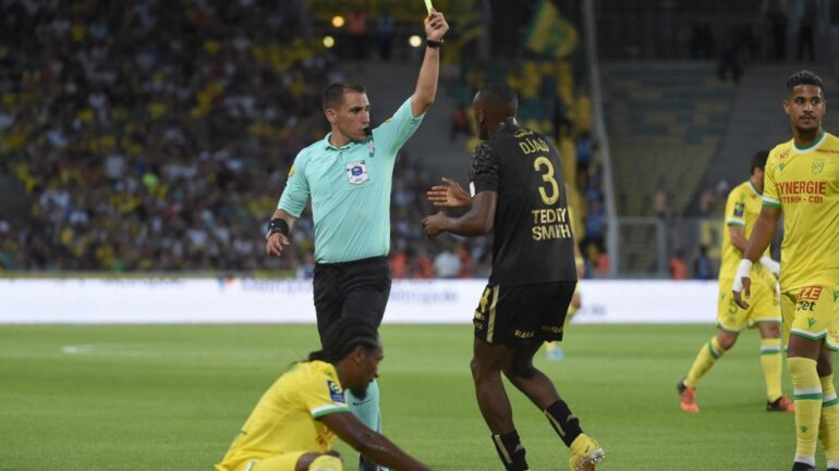 Bastien Dechepy a arbitré Nantes - Lille