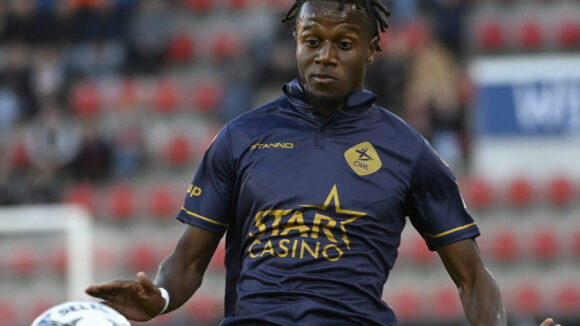 Hamza Mendyl, joueur de l'OH Louvain