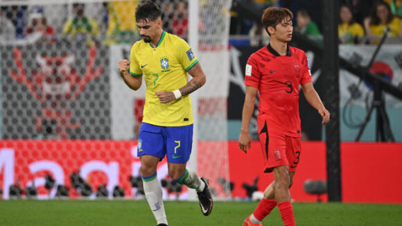 Lucas Paquetà buteur lors de Brésil - Corée du Sud