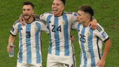 Nicolas Tagliafico après la demie Argentine - Croatie