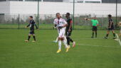 Paco Fuhrer (U19) lors d'OL - Auxerre