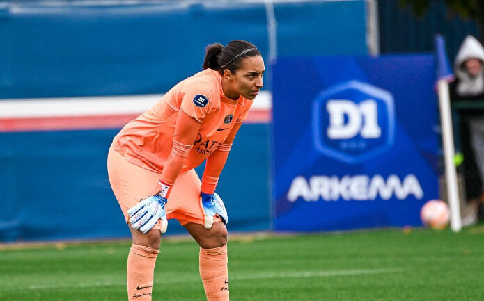 Sarah Bouhaddi sous les couleurs du PSG @Instagram de la joueuse