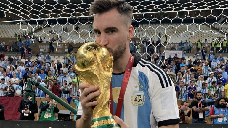 Tagliafico, champion du monde 2022 avec l'Argentine