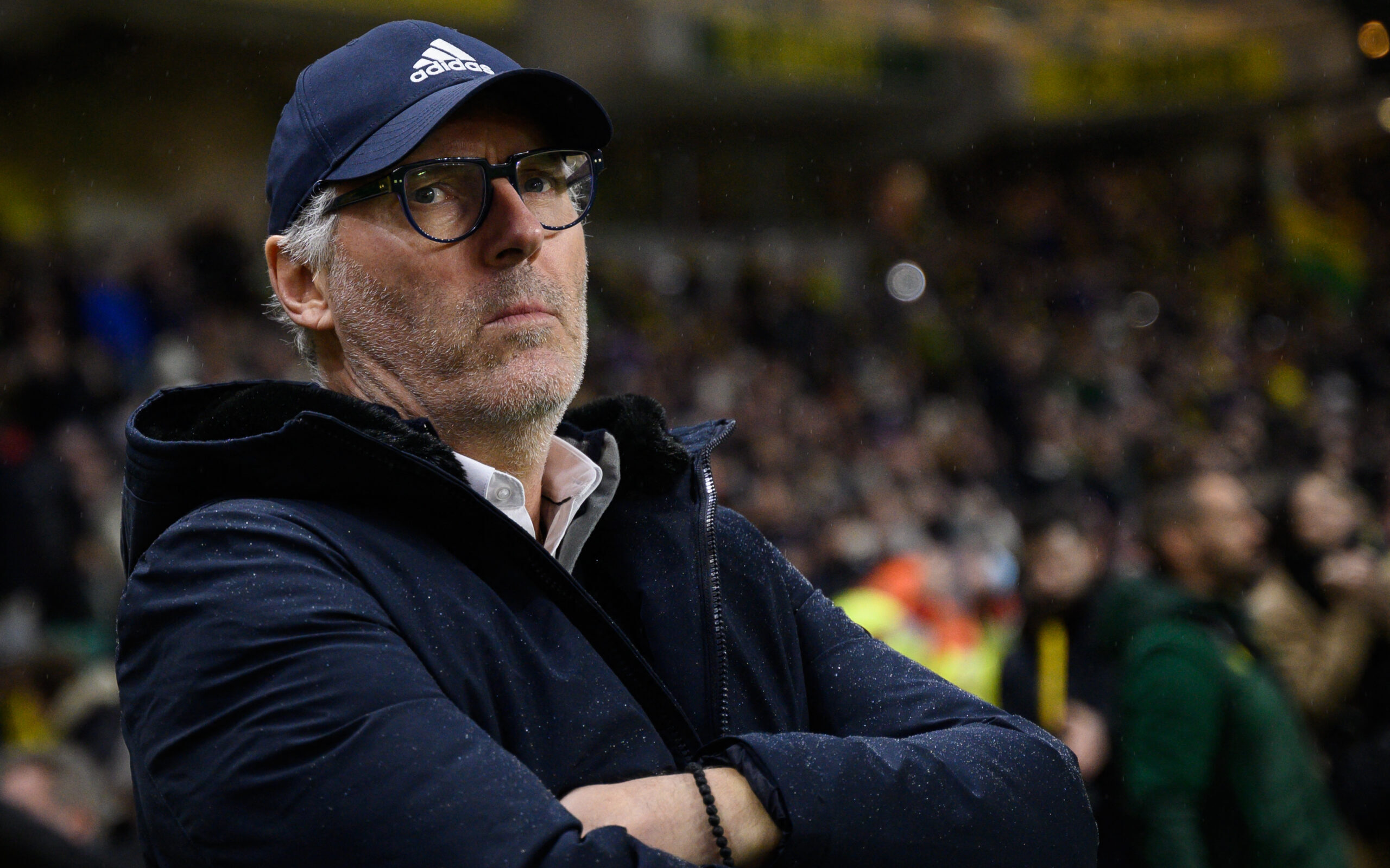 Laurent Blanc, entraîneur de l'OL
