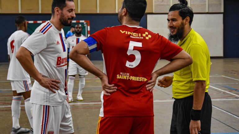 OL Futsal contre l'AS Saint-Priest