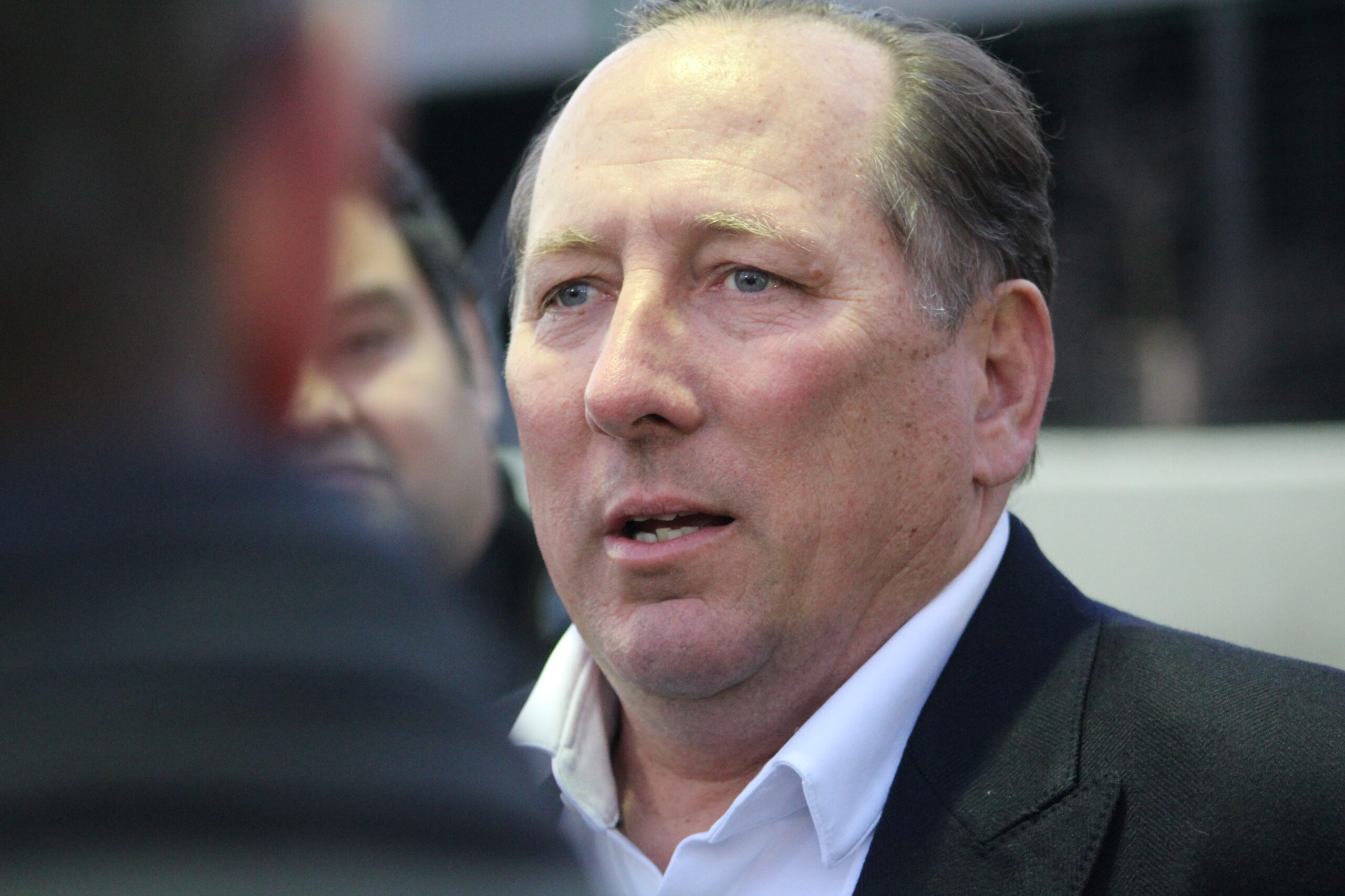 John Textor à l'entraînement de l'OL