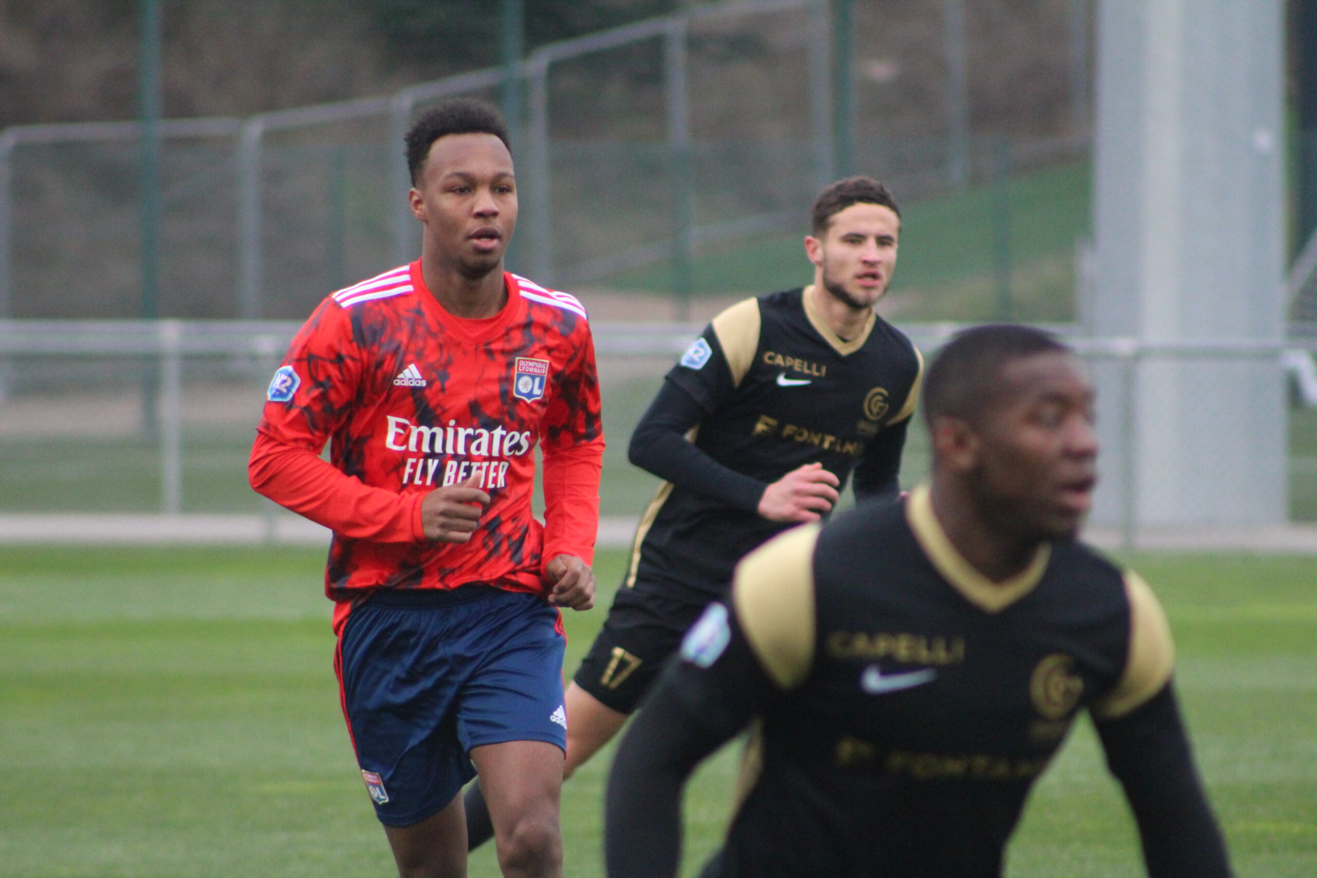 Yannis Lagha lors d'OL - Goal FC